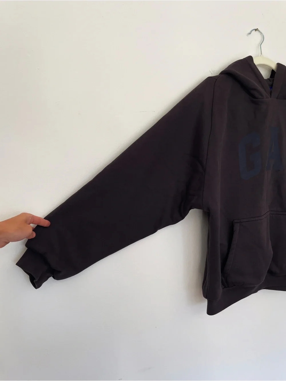 Yeezy Gap Balenciaga Dove Hoodie Large Sweatshirt Baggy Oversized Loose Logo